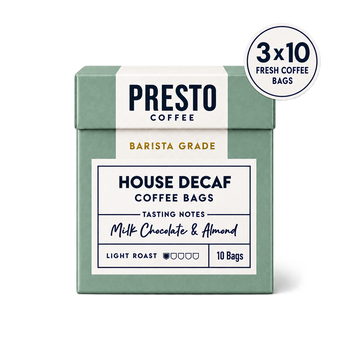 House Decaf Coffee Bags Multipack (10 bags x3)