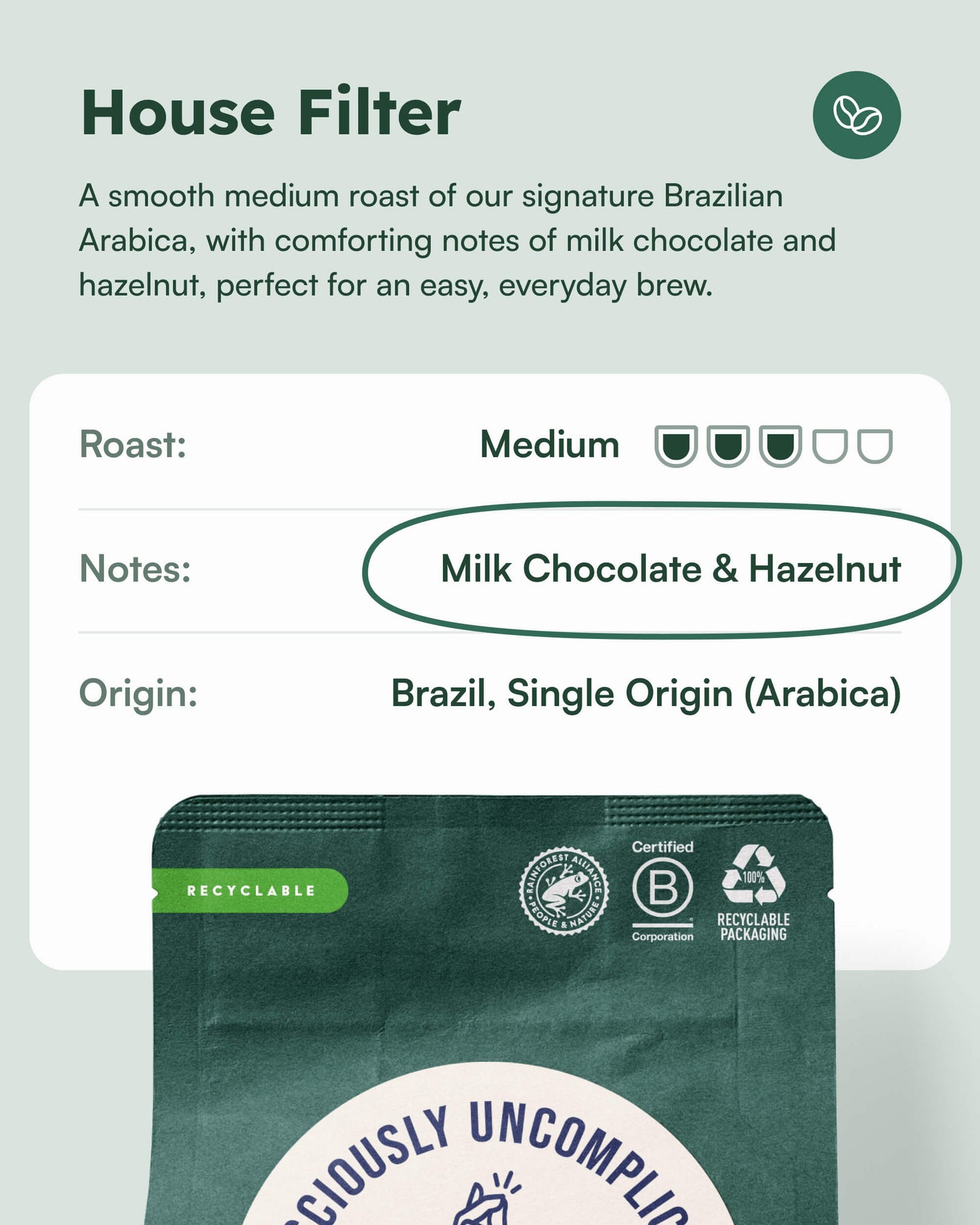 House Filter Ground Coffee Multipack (2 x 200G)