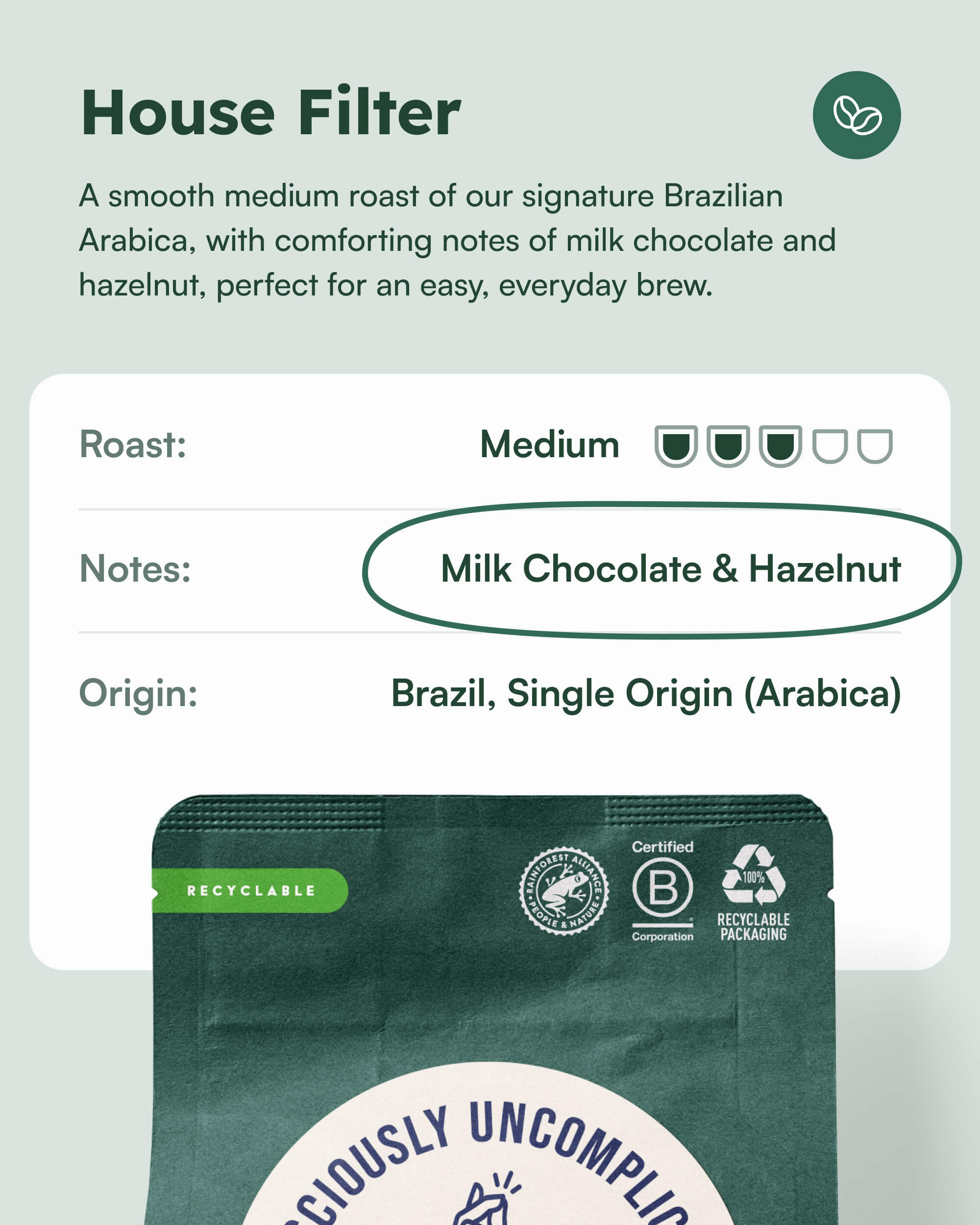 House Filter Ground Coffee Multipack (2 x 200G)