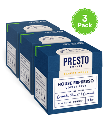 House Espresso Coffee Bags Multipack (10 bags x3)