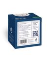 Presto's House Espresso Coffee Bags packaging, featuring single-origin Rainforest Alliance certified coffee from Brazil, UK-packed, convenient ground espresso experience, with QR code for more coffee details and offers.