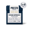 House Espresso Coffee Bags Multipack (10 bags x3)