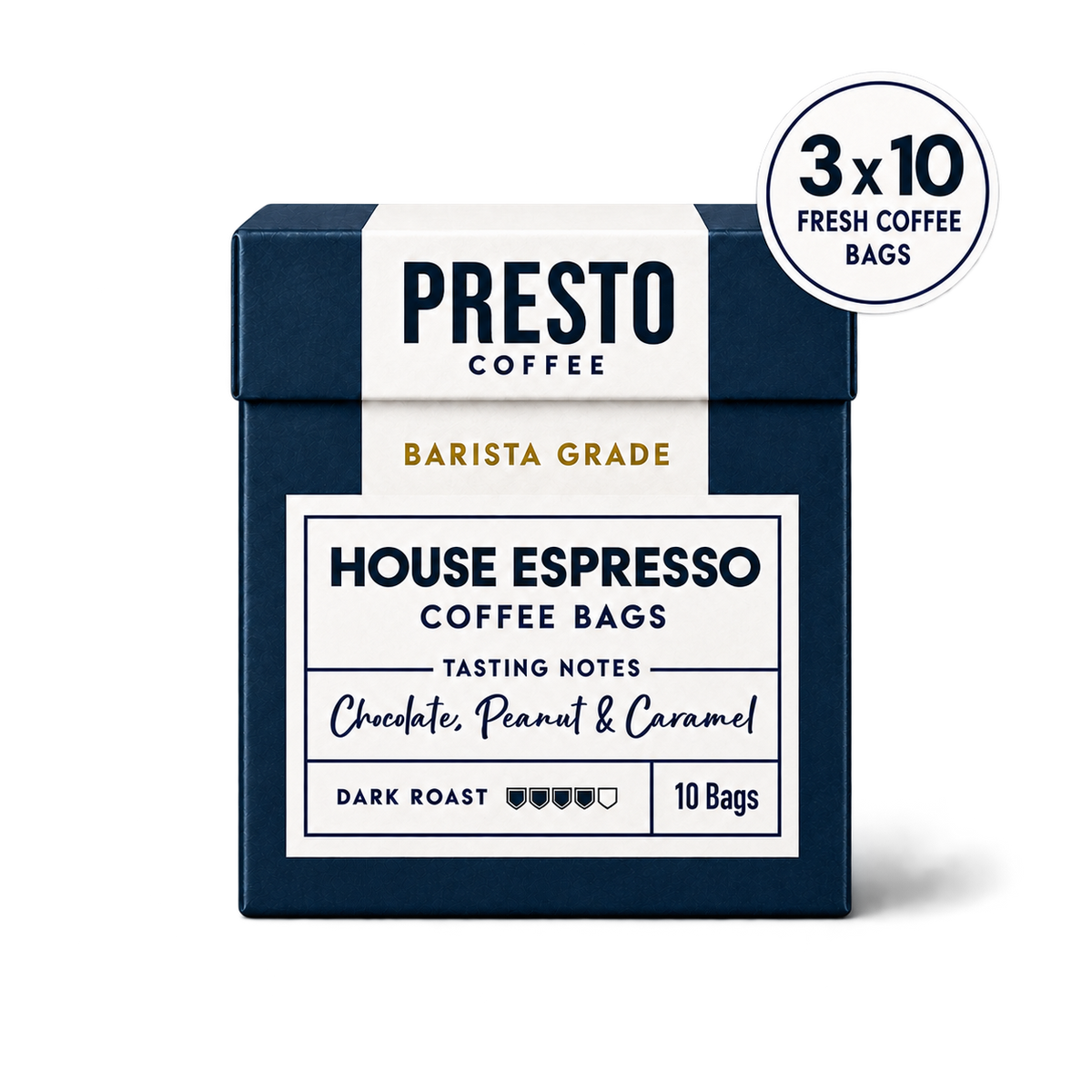 House Espresso Coffee Bags Multipack (10 bags x3)