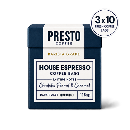 House Espresso Coffee Bags Multipack (10 bags x3)