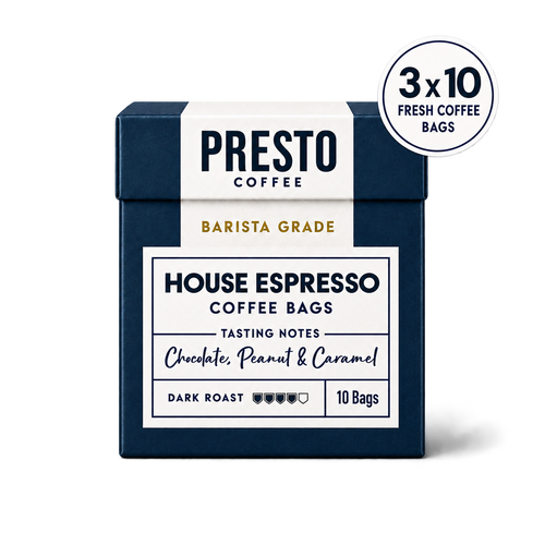 House Espresso Coffee Bags Multipack (10 bags x3)