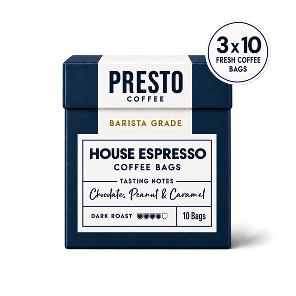 House Espresso Coffee Bags Multipack (10 bags x3)
