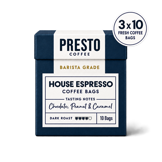 House Espresso Coffee Bags Multipack (10 bags x3)