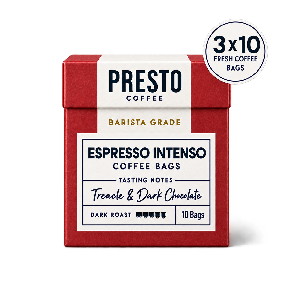 Espresso Intenso Coffee Bags Multipack (10 bags x3)