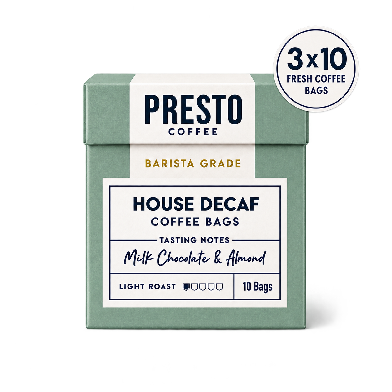 House Decaf Coffee Bags Multipack (10 bags x3)