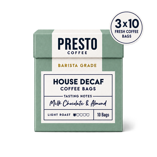 House Decaf Coffee Bags Multipack (10 bags x3)