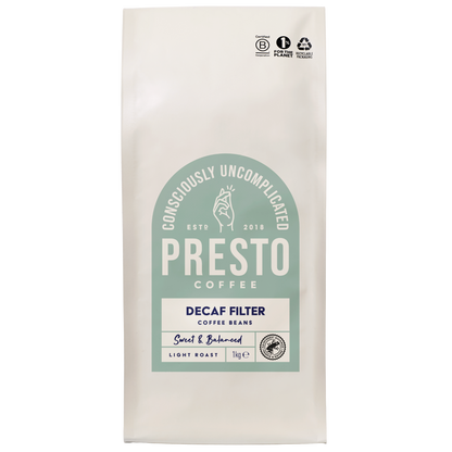 Decaf Filter Coffee Beans 1KG