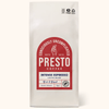 Presto Coffee Intense Espresso Coffee Beans 1kg Bag, Dark Roast, Consciously Uncomplicated, Certified B Corporation, Recyclable Packaging, Rich and Robust Flavor.