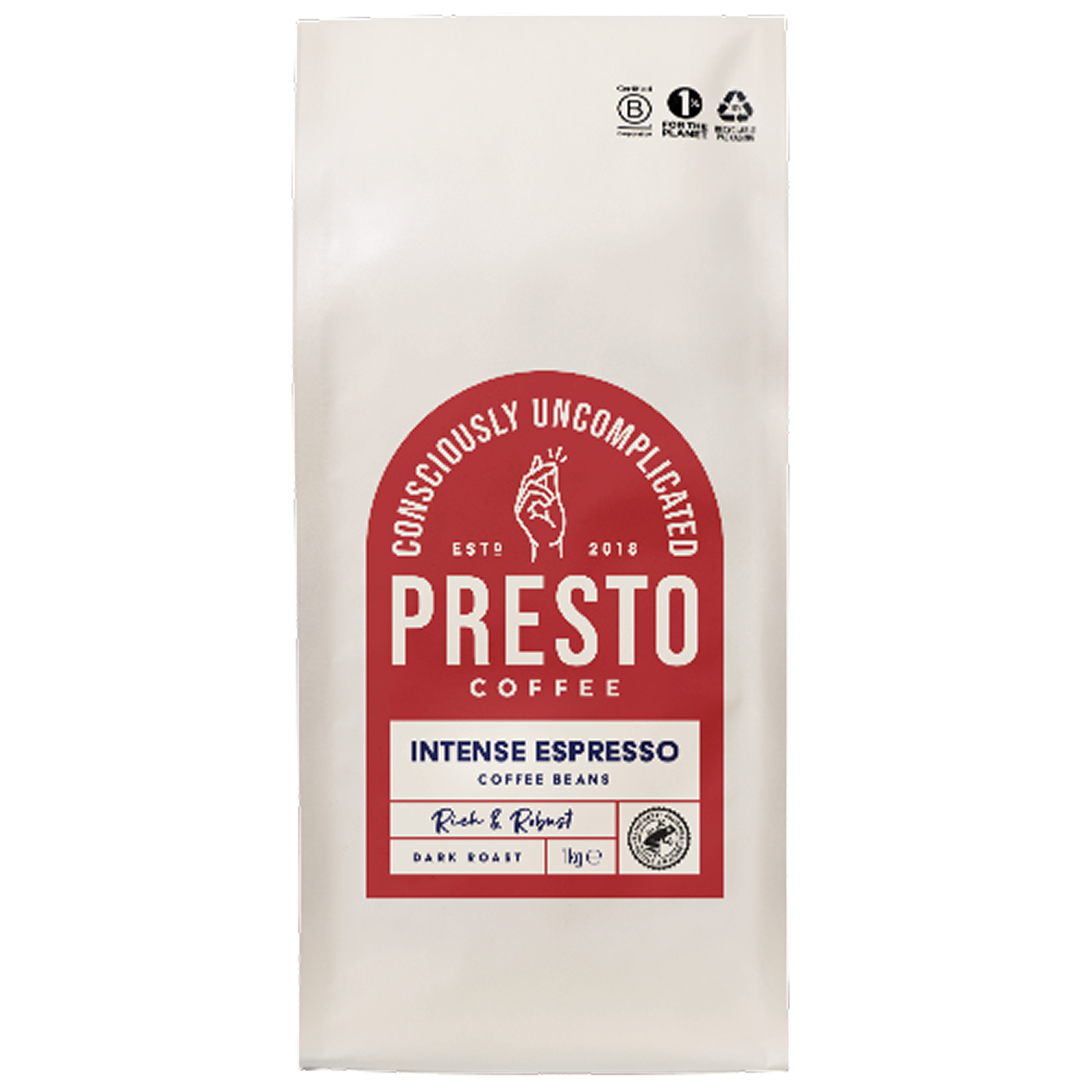 Espresso Intenso Coffee Beans 1KG