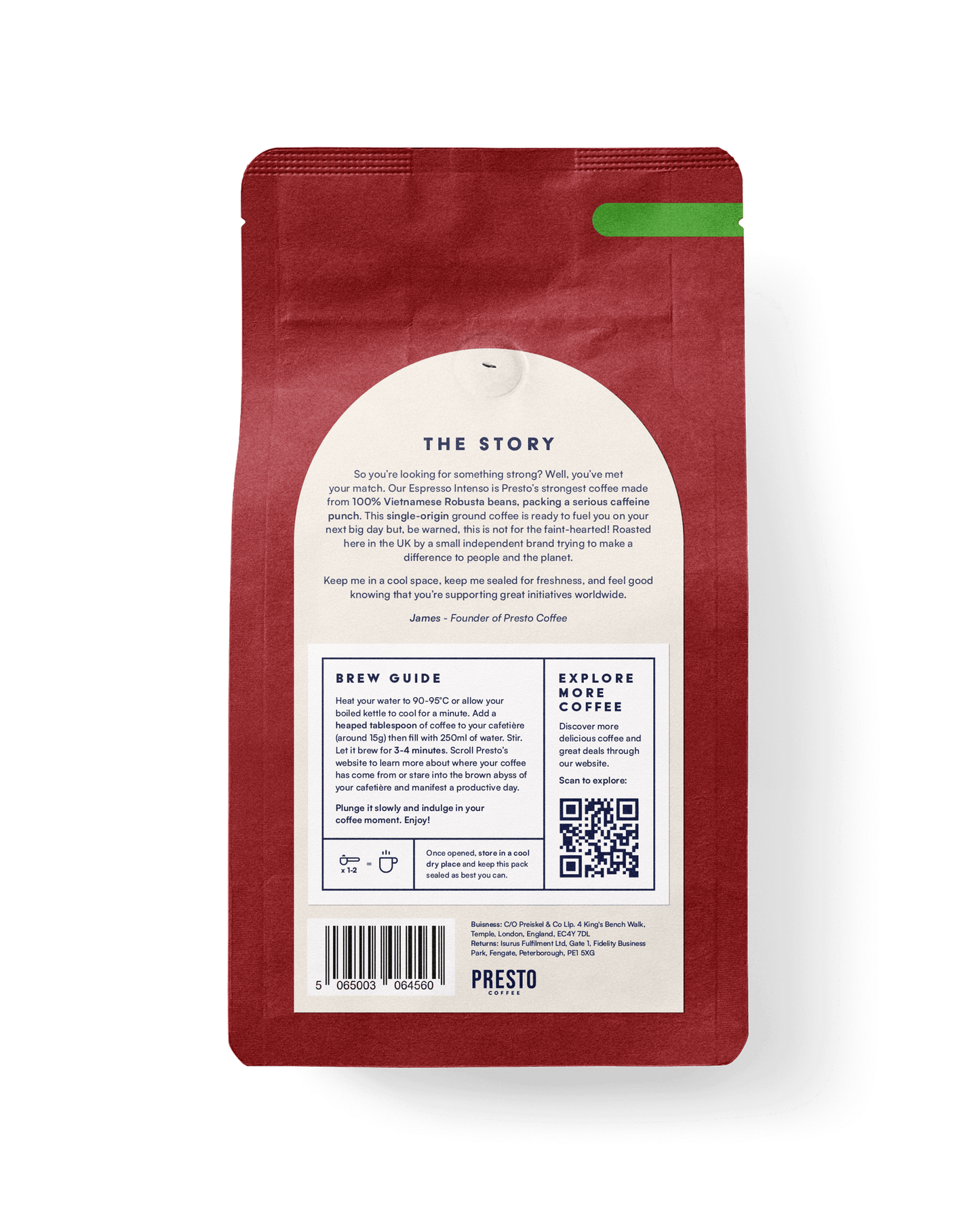 Espresso Intenso Ground Coffee Multipack (2 x 200G)