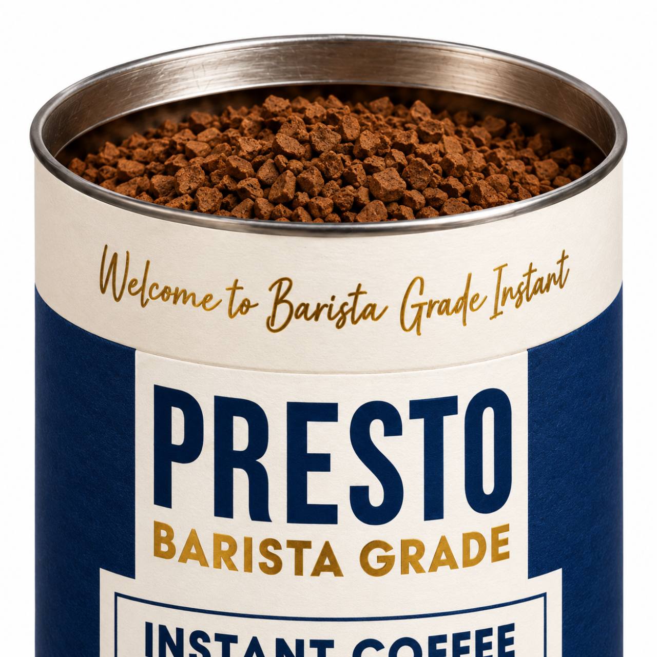 House Espresso instant coffee tube