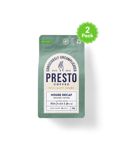 House Decaf Ground Coffee Multipack (2 x 200G)
