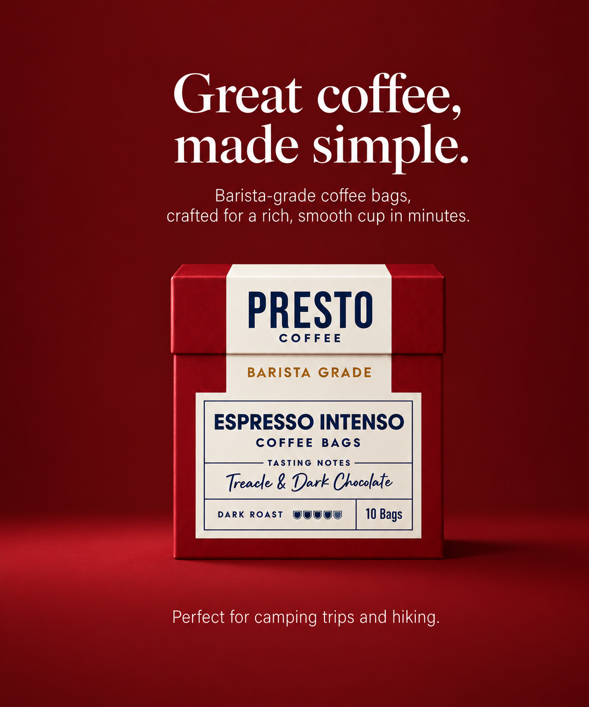 Espresso Intenso Coffee Bags Multipack (10 bags x3)