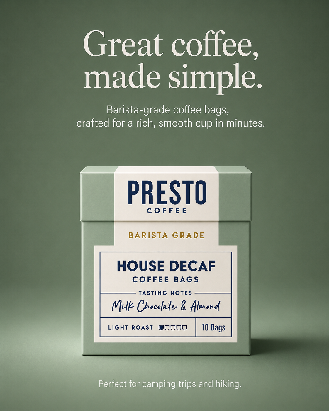 House Decaf Coffee Bags Multipack (10 bags x3)