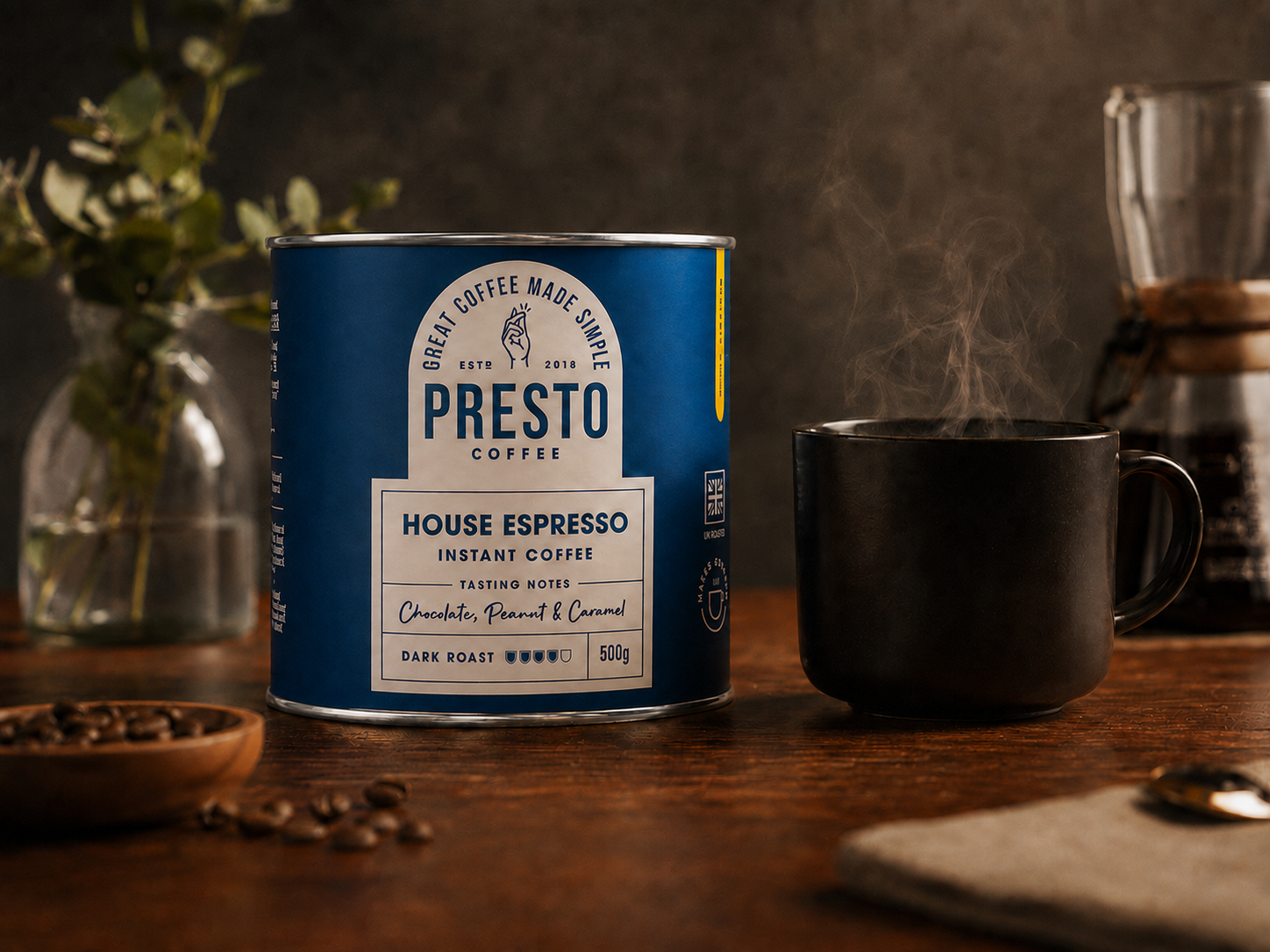 House Espresso Instant Coffee 500g