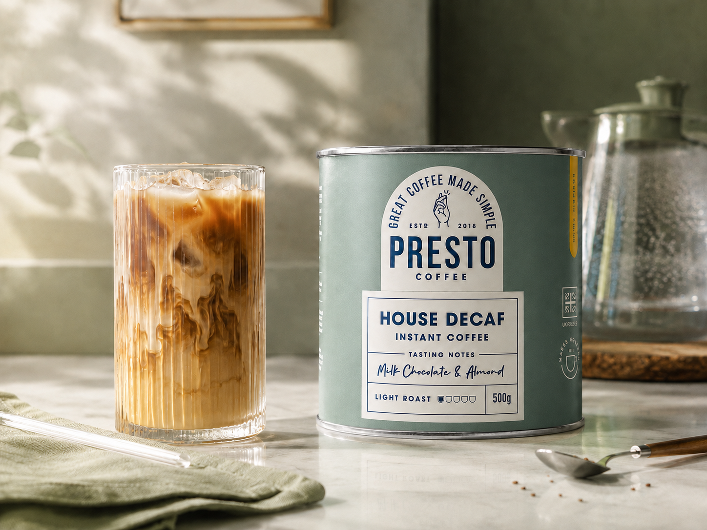 House Decaf Instant Coffee 500g