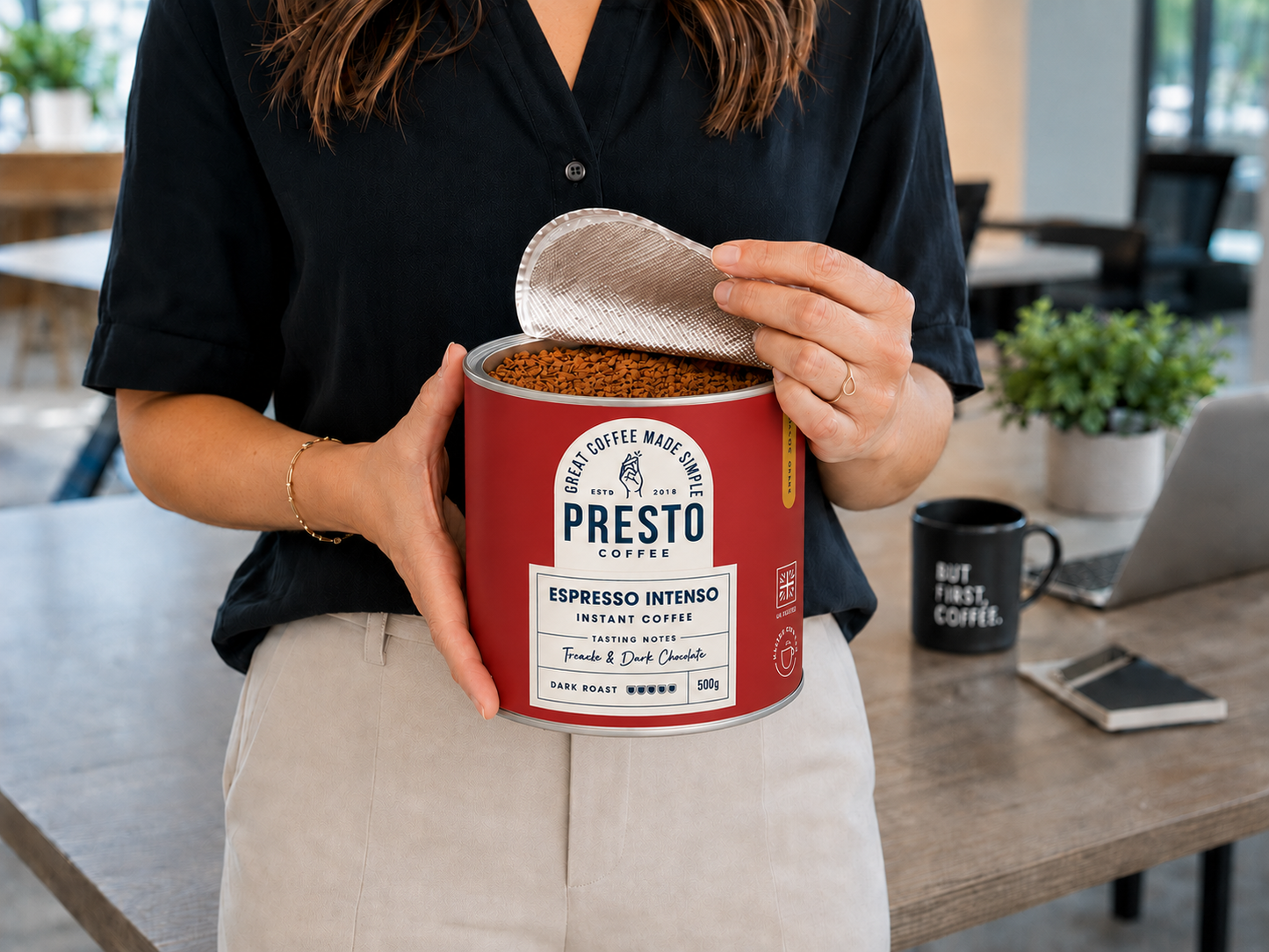 Espresso Intenso Instant Coffee 500g