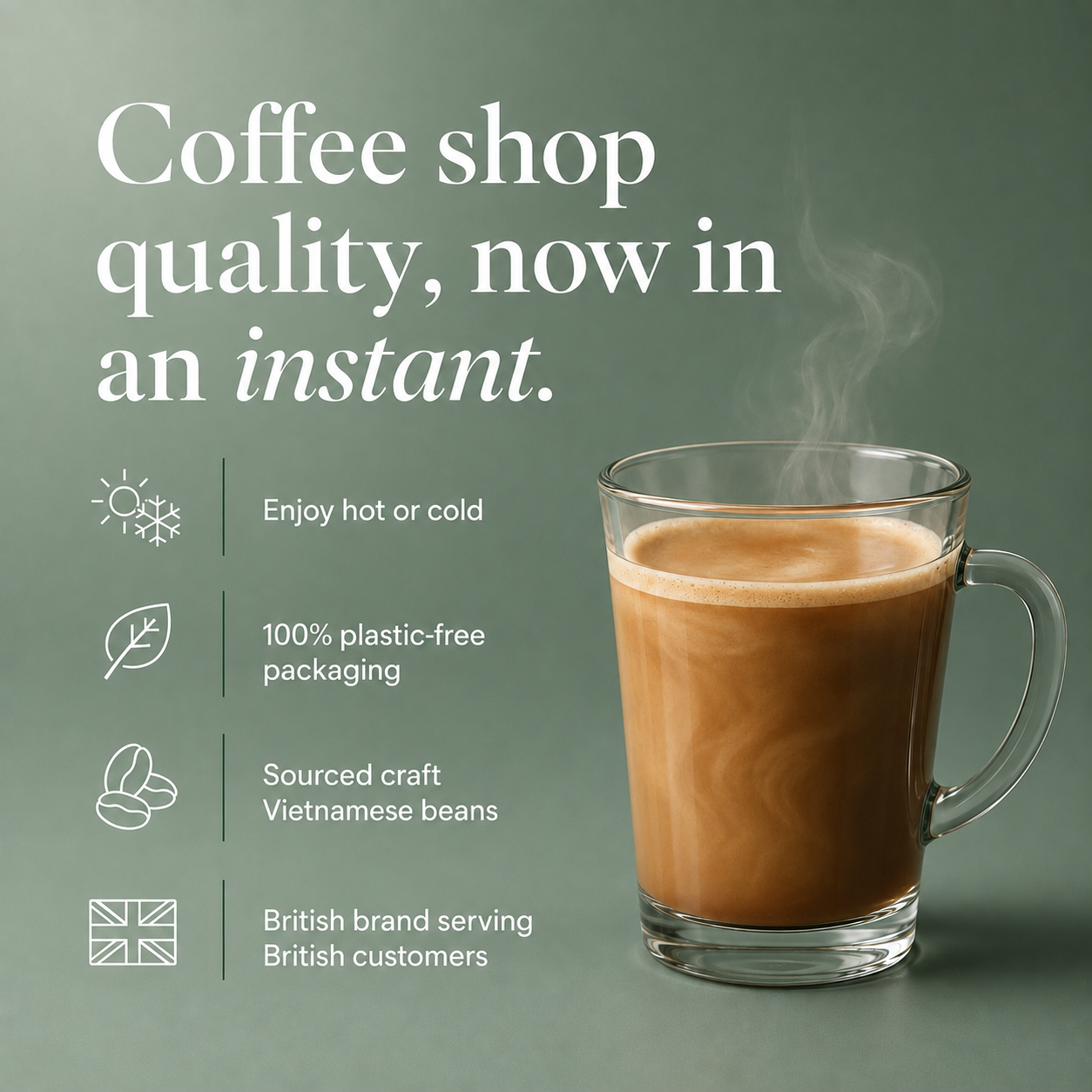 House Decaf Instant Coffee 500g