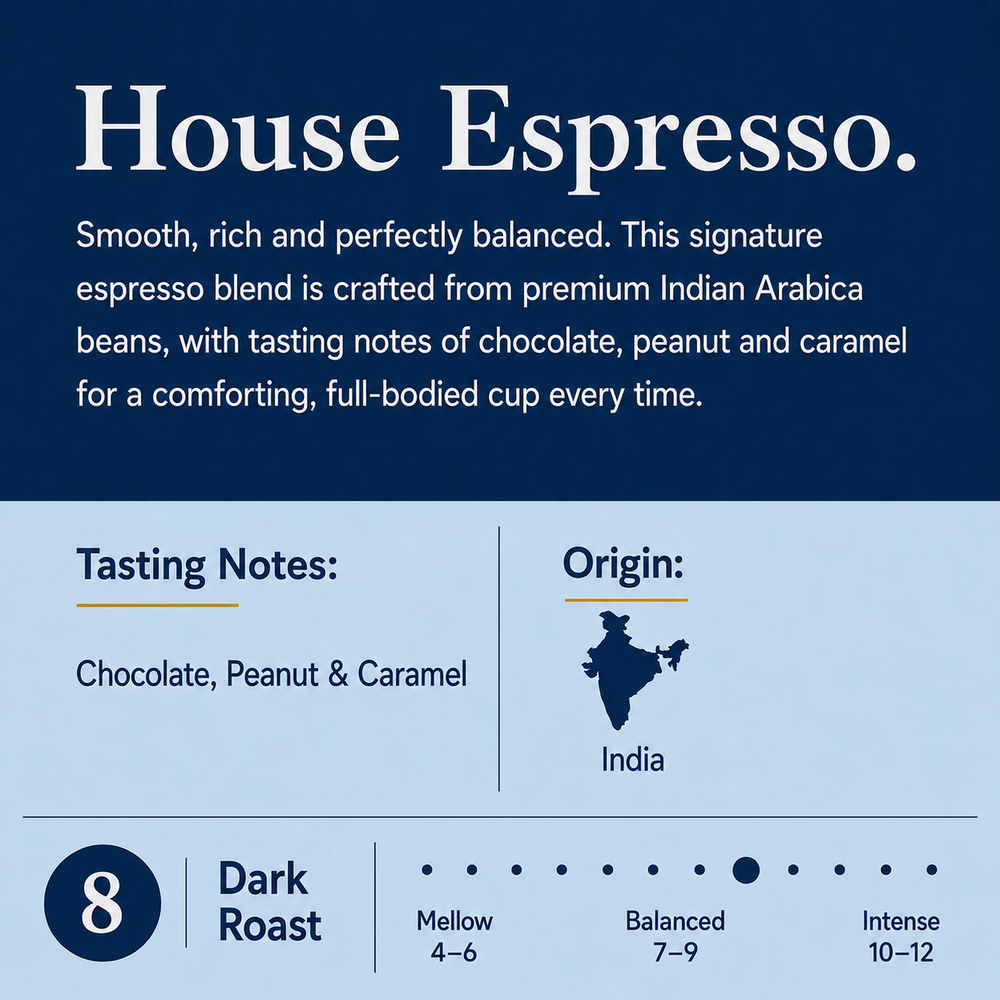 House Espresso Instant Coffee 500g