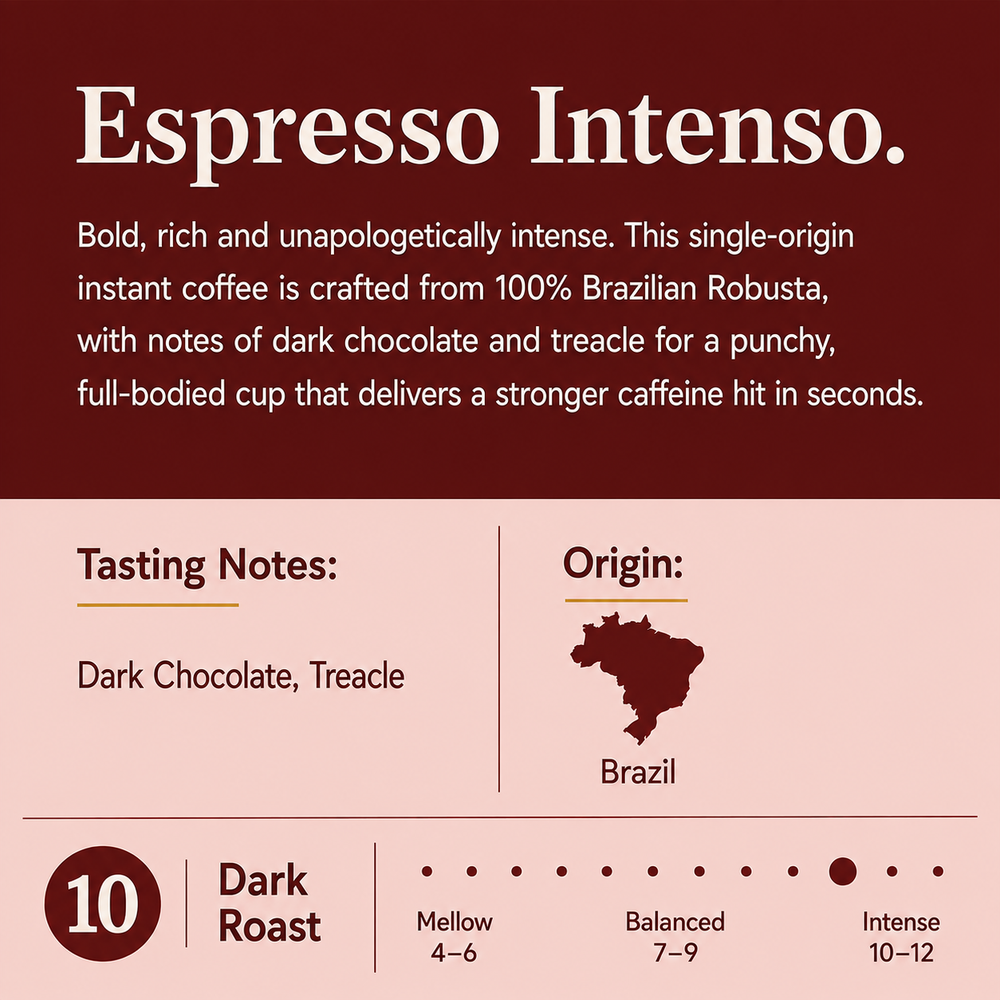 Espresso Intenso Instant Coffee 500g