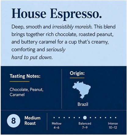 House Espresso Coffee Bags Multipack (10 bags x3)