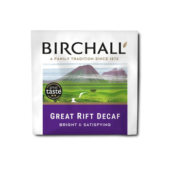 Birchall Fairtrade Decaf English Breakfast Tea (Multipack of 6 / 25 Bags per Pack)