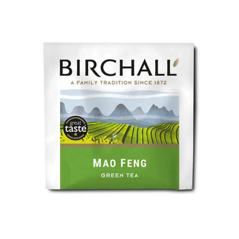 Birchall Fairtrade Green Tea Bags (Multipack of 6 / 25 Bags per Pack)