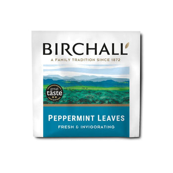 Birchall Fairtrade Peppermint Tea Bags (Multipack of 6 / 25 Bags per Pack)