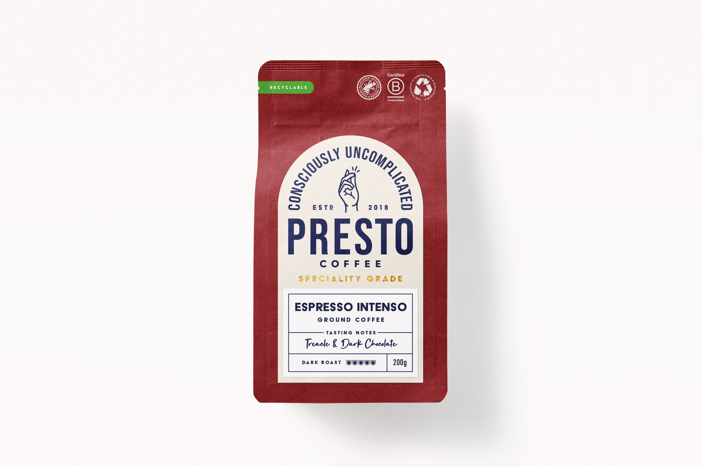 Espresso Intenso Ground Coffee 200g
