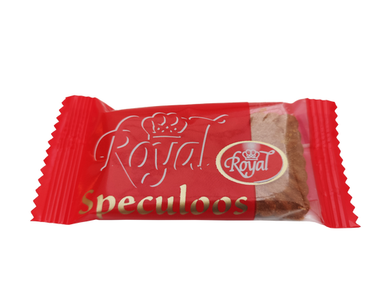 Royal Belgian Speculoos Biscuits 4g (Multipack of 75)