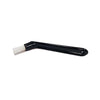 Plastic art clay modeling tool with angled handle and wide white tip for crafts and sculpture.