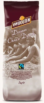 Van Houten Fairtrade 12% Cocoa Instant Hot Chocolate Powder (Multipack of 10)